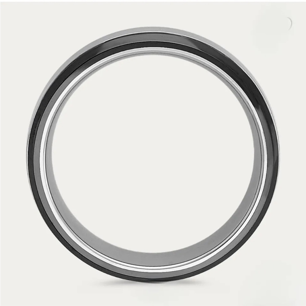 Shane Co. Men’s Titanium Ring (8mm) size 9 Comfort Fit - Picture 6 of 7